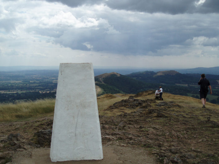 Worcestershire Beacon trig Worcestershire Beacon trig